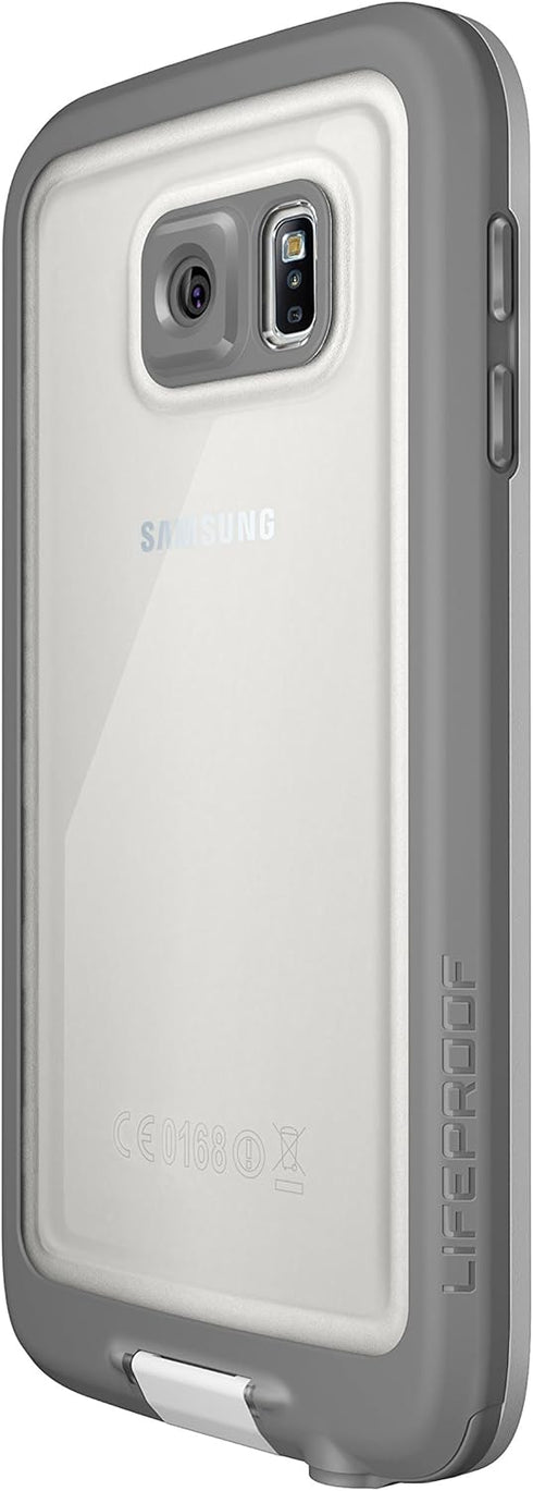 LifeProof FR? Samsung Galaxy S6 Waterproof Case - Retail Packaging - AVALANCHE (WHITE/GREY)......