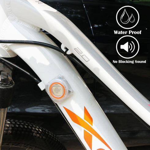 AirTag Holder Waterproof Stick-on Mount Case for Apple Airtag, 3M Double-Sided Adhesive Tape Hidden Protective GPS Tracker Case, Bike, Bicycle, Ca...