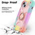 MARKILL Compatible with iPhone 15 Plus Case 6.7 Inch with Rotate Ring Stand, Military Grade Drop Protection Full Body Rugged Heavy Duty Protective...
