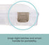 ArtBin Floss Finder Box: Clear Sewing Organizer with 6 Compartments, 12 Dividers, Durable - Perfect for Embroidery Floss and Small Sewing Supplies...