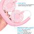 RJVW Portable Neck Fan, Hand Free Personal Hanging Neck Sports Fan USB Rechargeable (3 Speed Adjustable) Wearable Cooling Head Fan,360 Degree Free...