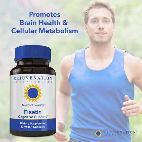 Fisetin | Senolytic | Dietary Flavonoid | Non-GMO, Vegan, Gluten-Free,100 mg, 30 Veggie Caps...