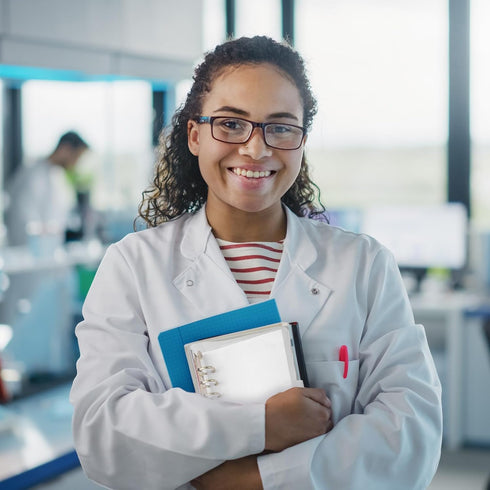 PATIKIL A7 Clear Binder Cover, 4Pcs Soft PVC Loose Leaf Binder Protector Refillable Notebook Shell with Snap Button Closure 6 Ring for DIY Meeting...