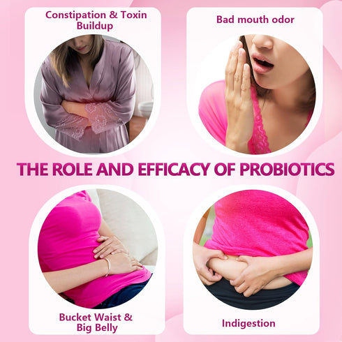 Women's Probiotics, 90 Tablets 90 Billion CFU 18 Strains, Contains Organic Prebiotic Cranberry,Probiotic Supplement for Digestion, Immunity, Women...