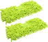 EZ SPARES 2Pcs Replacement Mop for Brush Head,Washable Sweeper Microfiber Chenille Dust Fringe Brush Mop,Swob,Strong Water Absorption.Cotton...