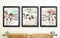 Silly Goose Gifts Funny Rustic Farm Animal Themed Bathroom Decor Wall Art Print Sets, Typography Country Bath Pictures Signs Wood Style (Adorable ...