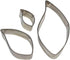 PME Stainless Steel Leaf Cutters, Set of 3...