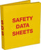 UniKeep SDS Binder - 1.5'' Capacity, (3 Poly rings), Fully Enclosed...