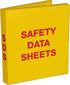 UniKeep SDS Binder - 1.5'' Capacity, (3 Poly rings), Fully Enclosed...