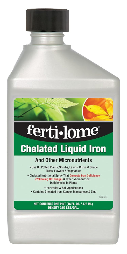 Fertilome (10625) Chelated Liquid Iron and Other Micronutrients (16 oz)...