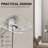 2 Pack Acrylic Wall Mount Bracket for Security Camera, Universal Adhesive Wall Shelves for Baby Monitors Speakers, No Drilling Mounting Tray Indoo...