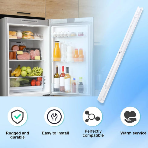 Romalon 240530601 Pan Hanger (Left) Replacement Part fit for Frigi-daire Refrigerator Drawer Slide Support Rail - Replaces 240460401 AP2116589