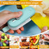 Mini Bag Sealer, 2 in 1 Bag Sealer Heat Seal with Cutter and with Lanyard, Mini Bag Resealer Machine for Plastic Bags Snack Bags Food Storage (Bat...