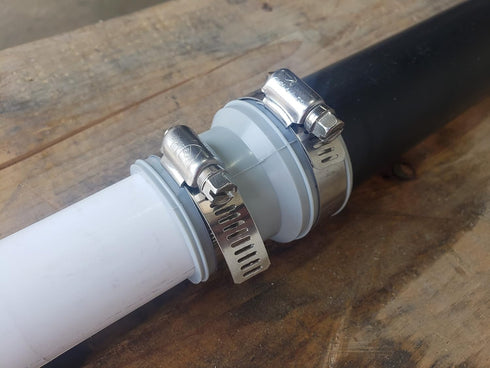 Drain Connect Coupling 1-1/2? CI&PL x 1-1/2? Tubular 1-1/4? CI & PL...