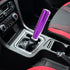 Arenbel 5" Polished Alloy Gear Shifter Lever Knobs Weighted Car Shift Stick Grip Speed Handle Fit Most Auto Manual Transmissions, Purple...
