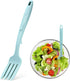 10 in 1 Silicone Flexible Fork 11 Inch Cooking Tools and Utensils Heat Resistant Cooking Fork Dishwasher, Mixes Ingredients, Mashes Food, Whisks E...