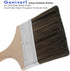 Double Thick Chip Paint Brush, 4 inch / 100mm Stain Brushes for Painting Walls and Fence Staining, Wooden Handle Masonry Paintbrush for Varnish, P...