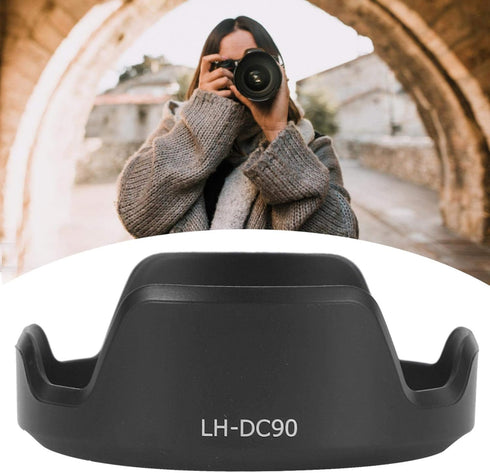 LH DC90 Camera Lens Hood Fit for EOS Powershot SX60 HS Lens...