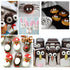GEORLD Small Candy Eyeballs Eyes Cake Cupcake Toppers Cookie Decorations...
