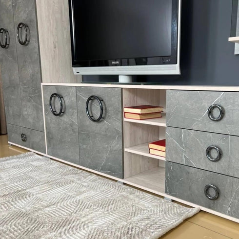 YIHAKIDS Marble Contact Paper Wallpaper Peel and Stick Matte Light Gray Self Adhesive Removable Wallpaper Decorative Contact Wallpaper for Counter...