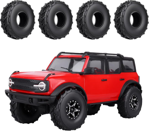 HobbyPark 62x21mm 1.0 Sticky Tires S5 Super Soft All Terrain Tires Mud for TRX4M AX24 SCX24 FCX24 Enduro24 1/18 1/24 RC Crawler Car...