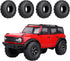 HobbyPark 62x21mm 1.0 Sticky Tires S5 Super Soft All Terrain Tires Mud for TRX4M AX24 SCX24 FCX24 Enduro24 1/18 1/24 RC Crawler Car...