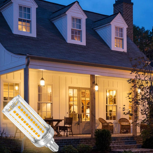 LED Light Bulb 16W E12 Base 150W Equivalent 1900 Lumen Warm White 3000K Non-dimmable Ceiling Fan Corn Lighting for Home Garage Indoor Pack of 2...