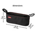 Diono Buggy Buddy Universal Stroller Organizer with Cup Holders, Secure Attachment, Zippered Pockets, Safe & Secure, Black...