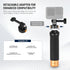 NEEWER Quick Release Floating Hand Grip for Action Camera, Underwater Handle Stick Mount with Detachable Camera Mount Adapter Wrist Strap, Compati...