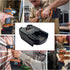 Adapter Convert for DeWalt/for Milwaukee to Ridgid AEG, DM18AR Battery Converter for DeWalt 20V&for Milwaukee M18 18V Lithium Battery to Work with...