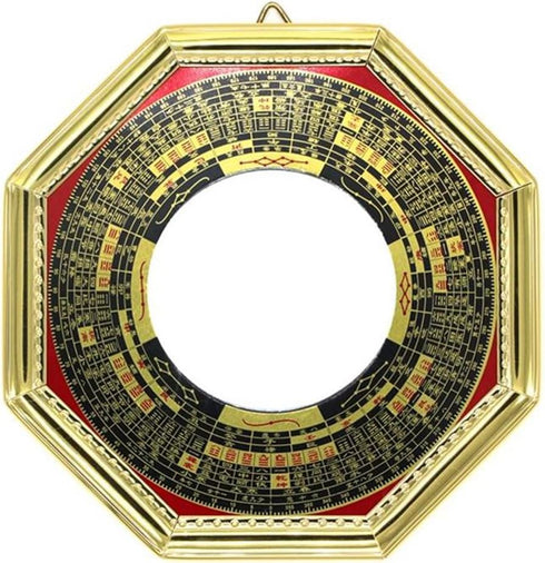 4.6 Inch Chinese Feng Shui Bagua Mirror Concave for Inviting Money and Treasure Wealth Luckly...