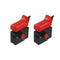 2pcs FA2-6/1BEK Lock on Trigger Switch Electric Hand Drill Speed Control Push Button Switch Power Tool Replacement Parts AC 250V 6A 5E4 Red...