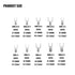 250pcs Non-Insulated Fork Terminals, Copper Fork Wire Connectors Terminals, AWG 22-16 16-14 14-12 12-10 Crimp Fork End Terminal, Tin-Plated Wire L...