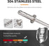 3/16" x 5/8" 304 Stainless Steel Double-Drum Blind Rivets - Round Head, Pull Nail Drum Type - Ideal for Home Renovation, Auto Repair - Multi-Drum ...