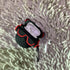 3D Animal Hiphop Bull Dog Silicone Case Compatible with Airpods2 Aiprods Puppy Pet Black Red Headphone Cover Cool Keychain, Bulldog Black with red...