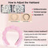 2PCS Spa Headband for Washing Face, Makeup Headband, Bubble Skincare Headbands with Face Wash Wristbands...