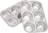 Muffin Pan | 6-Cup Cupcake Aluminum Pans Favorite Muffin Tin Size for Baking Cupcakes - Standard Size (6-cup-20Pack)...