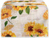 Sunflower 2 Slice Toaster Covers, Small Kitchen Appliance Toasters with Top Hook Durable Kitchen Protection Decorative Accessories Lightweight Uni...