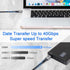 VCOM USB 4 Cable 240W for Thunderbolt 4 Cable 4ft 40Gbps Cable with 8K@60Hz 5K@60Hz or Dual 4K Video USB-C for Thunderbolt 3/4, Dell, iPad Air 4, ...