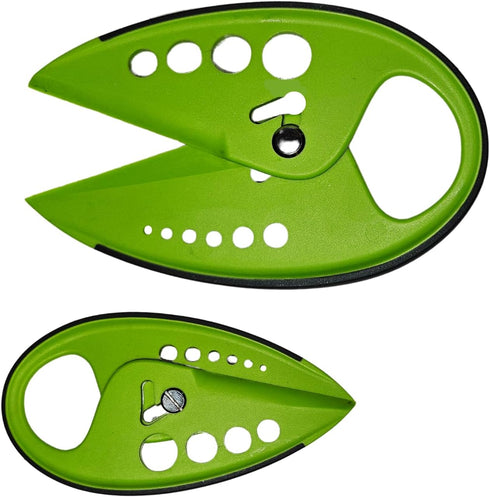 Herb Stripper, Herb Cutter, 10 holes Kitchen Herbs Leaf Stripping Tool, Adjustable and Lockable Cutter Blade, Peeler for Kale, Collard Greens, Thy...
