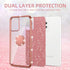 nancheng for Samsung Galaxy A52 5G Case, Glitter Luxury Sparkles TPU Silicone Slim Cute for Women Girls with Kickstand, Bling Diamond Ring Stand &...