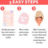 Patchology Serve Chilled Rosé Facial Sheet Mask - Hydrating Skin Care Treatment, Soothing Face Mask with Hyaluronic Acid, Skin Care Mask for Glowi...