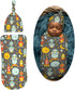 Robot and Moon Newborn Swaddle Blankets Hat Sets Soft Baby Receiving Blanket Swaddle Sack for Baby Shower Infant Boy Girl Gift...