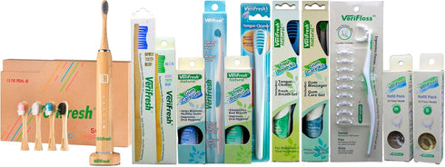 VeriFlosser - Refill Size S - Swivel Head Flosser Replacement Pack New by VeriFresh 20 Floss Heads...