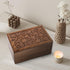 SIC Cremation urns for Human Ashes Male Dad Small Wooden Tree of Life Urns Box for Dogs Ashes and Casket Urn for Ashes Female mom, Burial Funeral ...
