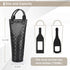 Tirrinia Insulated Wine Tote Carrier, Portable Single Wine Bottle Cooler Bag for Picnic Beach Party Travel -Good Gifts for Wedding Housewarming Wi...