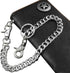 vogueteen Biker Rock Star Concho Mens Card Money Long Black Real Leahter Wallet With Chain...