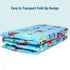 Wildkin Kids Cotton Nap Mat Cover – Soft, Sewn-in Flap, Durable & Fits 1.5" Vinyl Sleep Mats - Trains, Planes & Trucks...