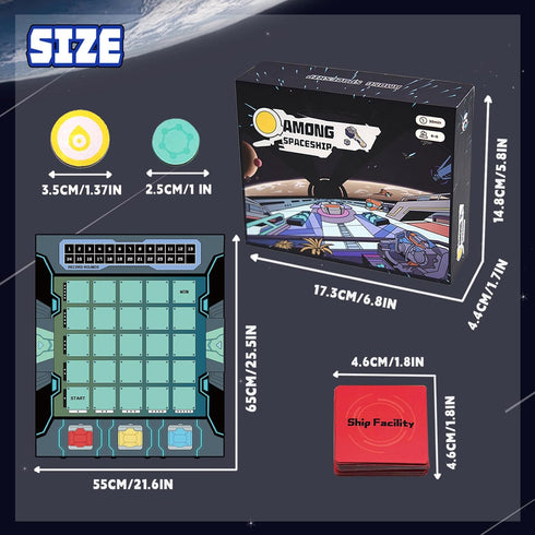 Galactic Strategy Board Game: Showcase Your Disguises and Skills for 4-6 Players – Ideal for Teens and Adults....