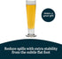 Libbey Stockholm Pilsner Beer Glasses Set of 4, 14.5oz, Tall Pint Glasses for Pilsner, Kolsch, Lager, and More, Unique Beer Gift Set...